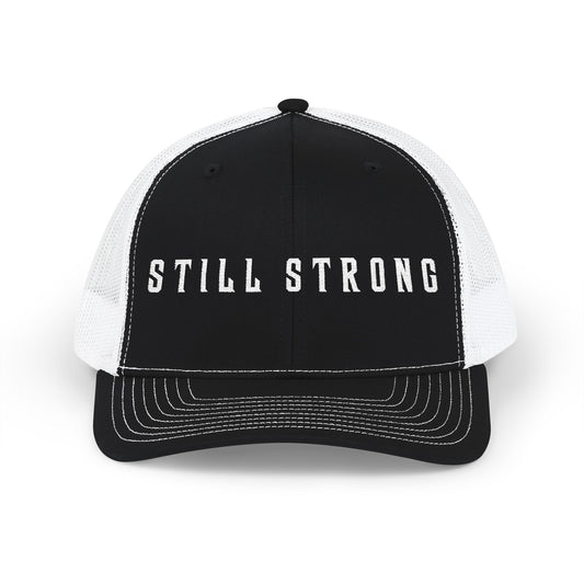 Still Strong Embroidered Snapback Trucker Cap - Still Strong, Adjustable Hat, Casual Style, Outdoor Activities, Great Gift for Him