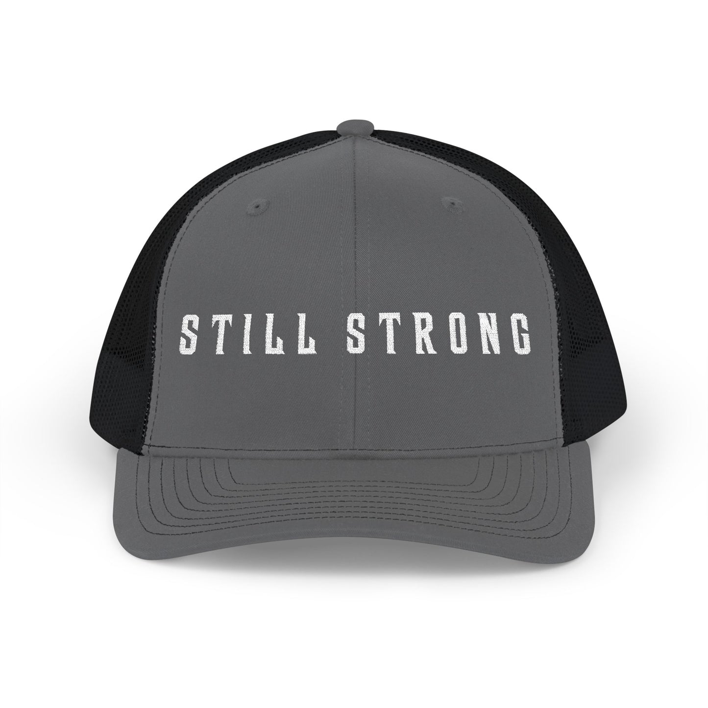 Still Strong Embroidered Snapback Trucker Cap - Still Strong, Adjustable Hat, Casual Style, Outdoor Activities, Great Gift for Him