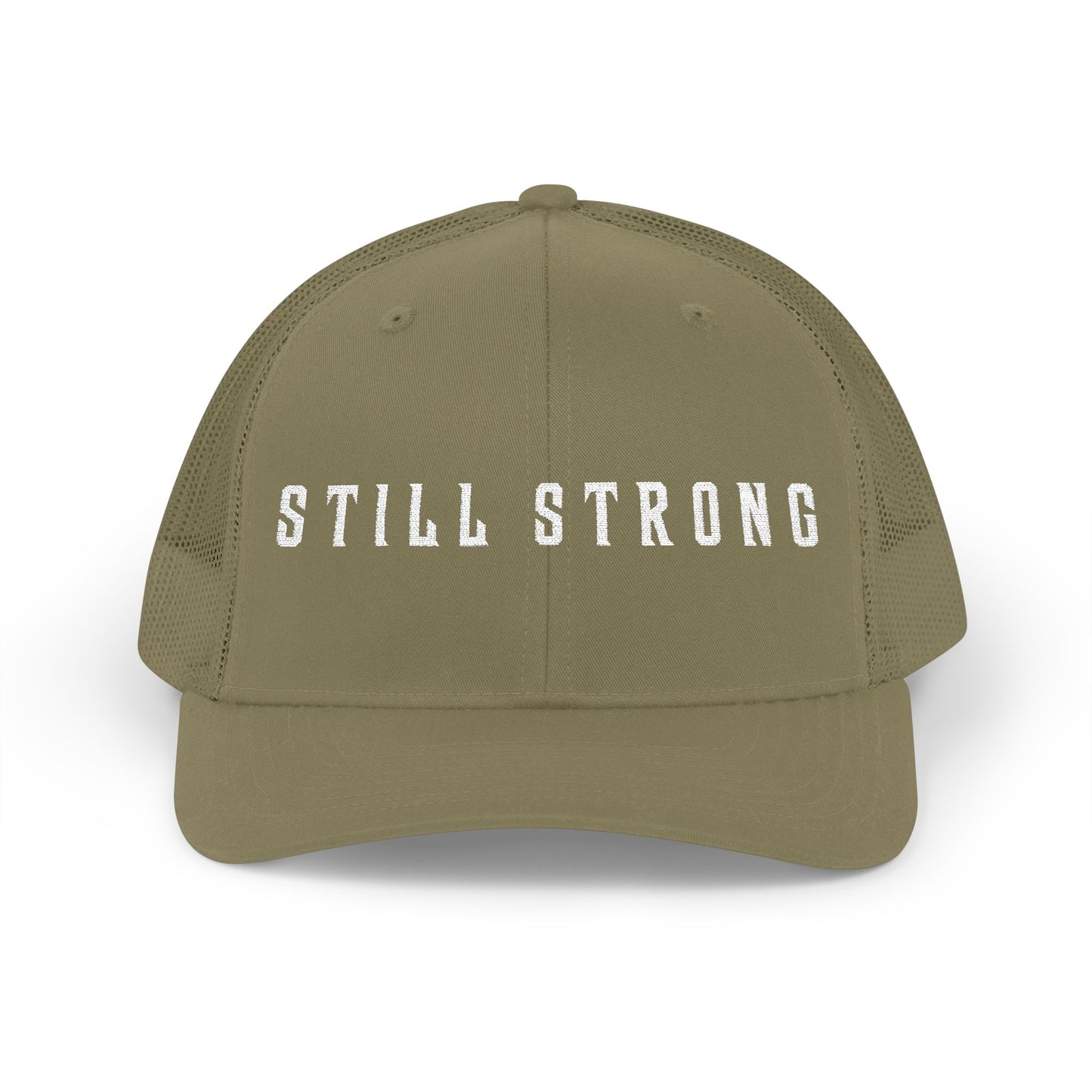 Still Strong Embroidered Snapback Trucker Cap - Still Strong, Adjustable Hat, Casual Style, Outdoor Activities, Great Gift for Him